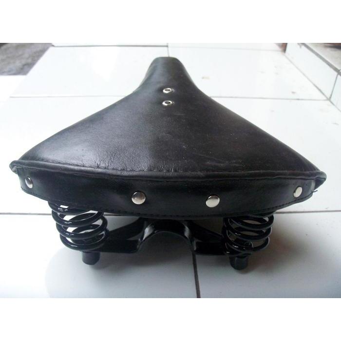 Sepeda Onthel - Sadel Terry Besar Dan Gagah Krakap Kulit Terbaru 