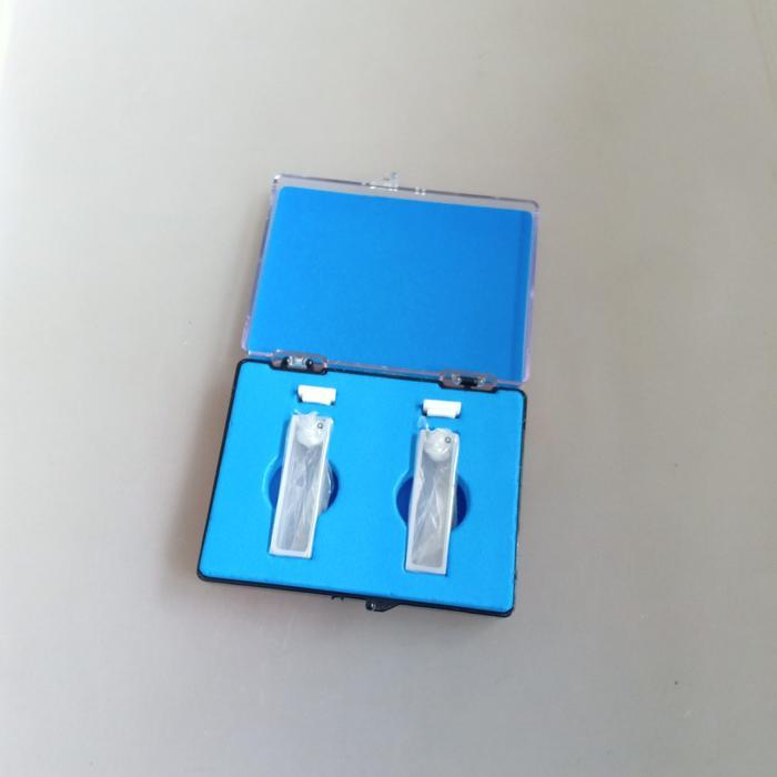 1 PASANG QUARTZ CUVETTE/ KUVET KUARSA / KUVET SPEKTROFOTOMETER UV VIS