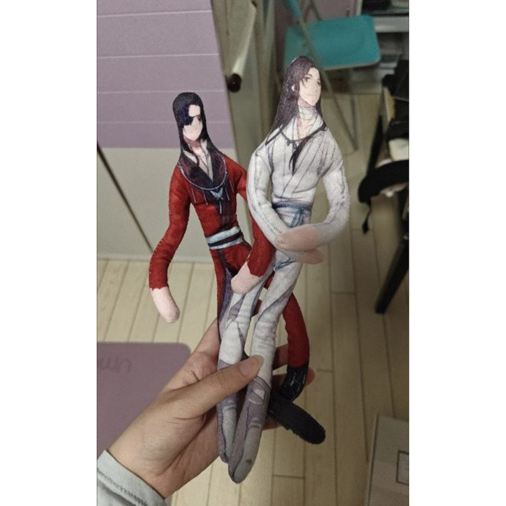 Anime Hua Cheng Xie Lian Plush Hua Cheng Xie Lian Plushies Doll Slender Twistable Shape Stuffed Toys
