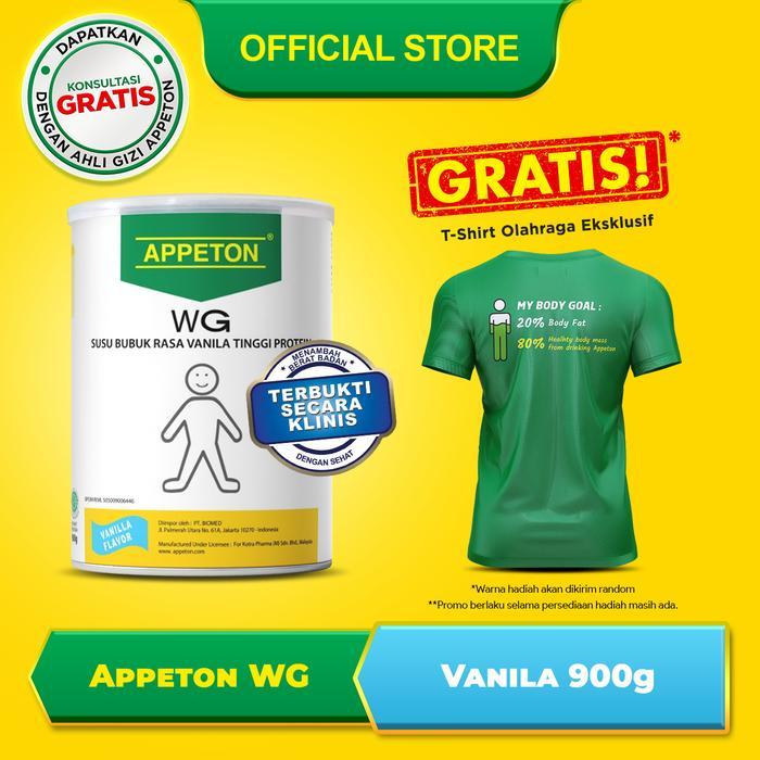 Susu Appeton WG 900gr Rasa Vanila