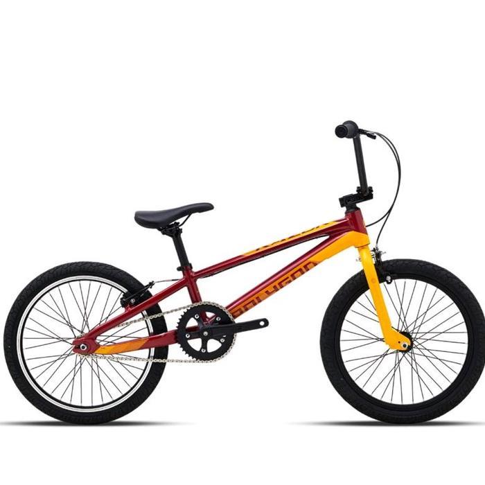 Polygon Sepeda BMX 20 Razor Frame AL6 Alloy V-Brake - Red