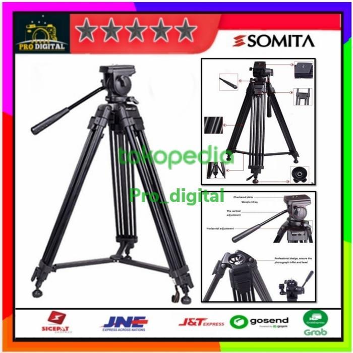 Tripod kamera video fotografi professional ST-650 somita St 560