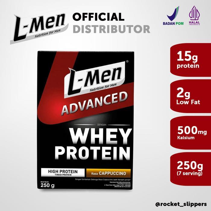 L-men Advanced Whey Protein - Suplemen Susu Tinggi Protein LMen