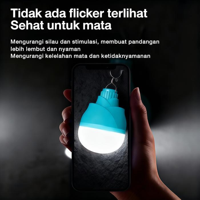 Lampu emergency Lampu Camping Lampu Taman Lampu Tenda Outdoor 600W Charger lampu emergency bisa di
