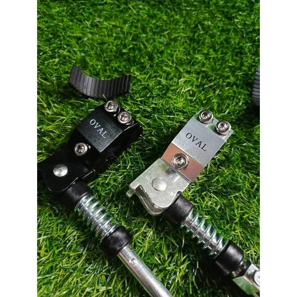 Standar sepeda samping OVAL Seli MTB Roadbike Hybrid bahan Alloy