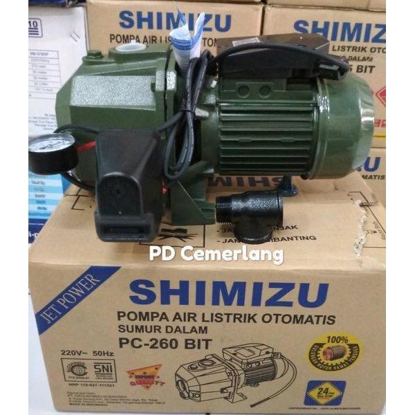 Pompa Air Jetpump Shimizu Pc 260 Tanpa Tabung Tanpa Mata Jet Terbaru 