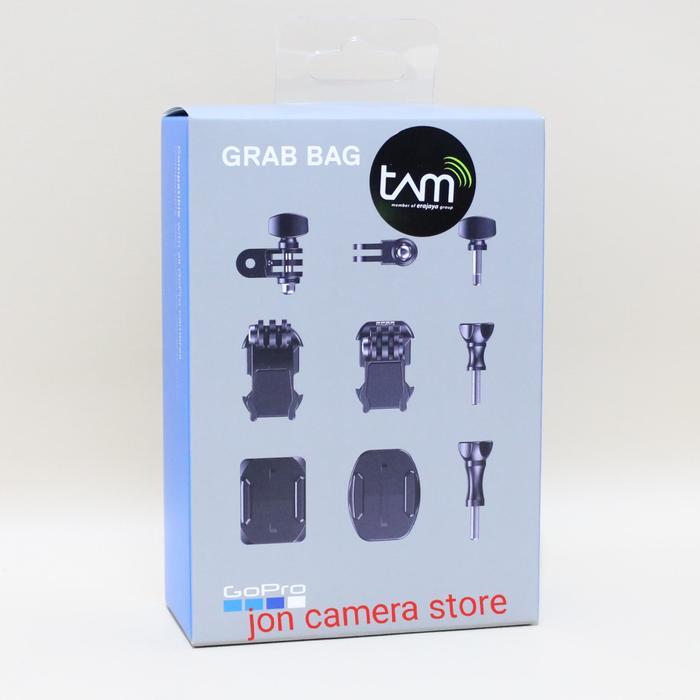gopro grab bag original mounting buckle/3-way pivot arm/thumb screw