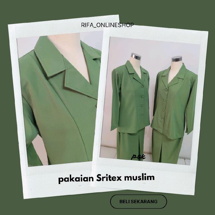 Baju Psh/Psl Psk Muslim Persit Sritex Jahitan Rapi,Mupus, Terbaru 
