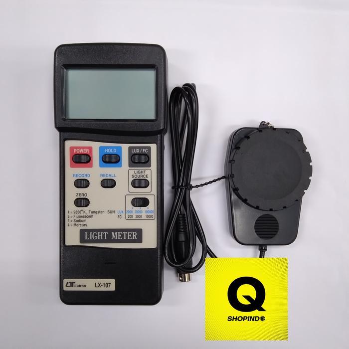 Lutron LX107 / LX-107 / LX 107 / Digital lux meter / lux meter