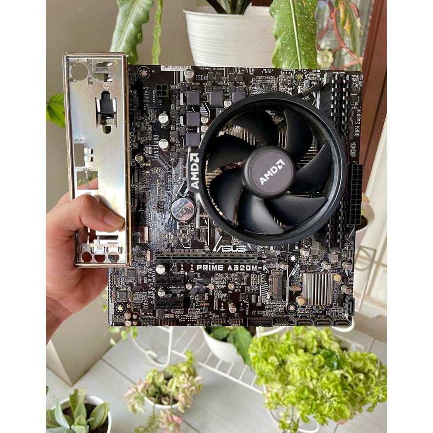 Pc Gaming AMD Ryzen 5 3400G Ram 8GB Mobo A320M