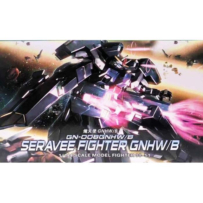 Ready Hg Hongli / Daban Model 1:144 Fighter Seravee + Gnhw Seraphim Unit Model Kit Toys