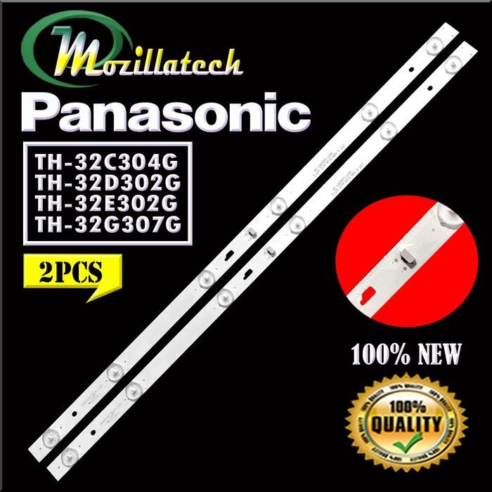 backlight panasonic 6 kancing lampu led backlight panasonik