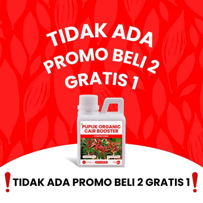 

Promo [Bisa Cod] Pupuk Organic Cair Booster Cabai 500 Ml - Poc Dan Zat Pengatur Tumbuh Khusus