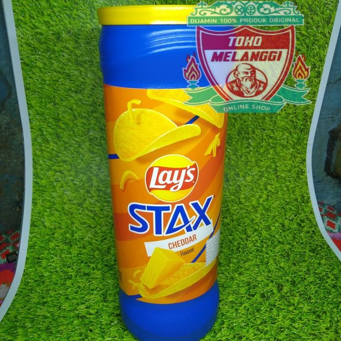 

LAY'S LAYS STAX CHEDDAR POTATO CHIPS 155.9G