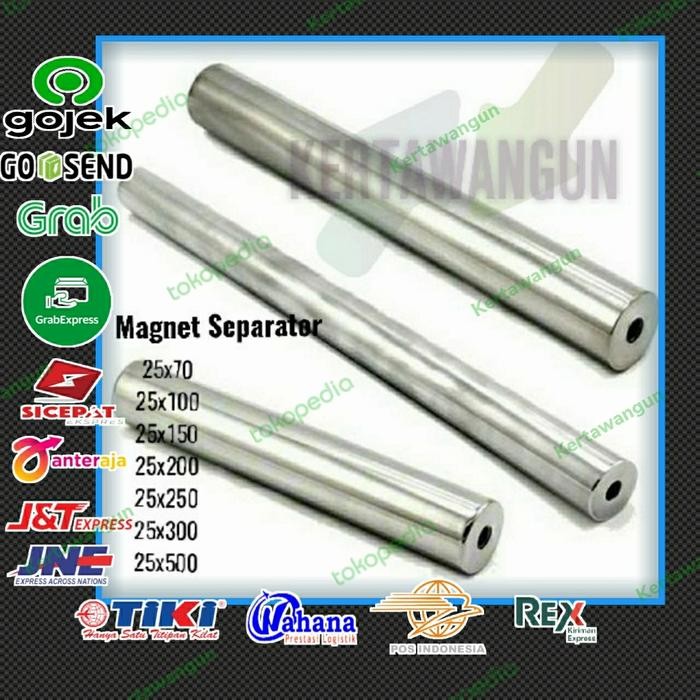 Magnet Neodymium / Magnet Batang / separator 25x150mm