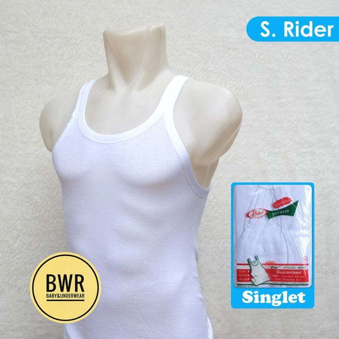 Gt Man Sport - Paket 3 Pcs Singlet Pria Original Kaos Singlet Pria Kaos Kutang Tangtop Pria Putih