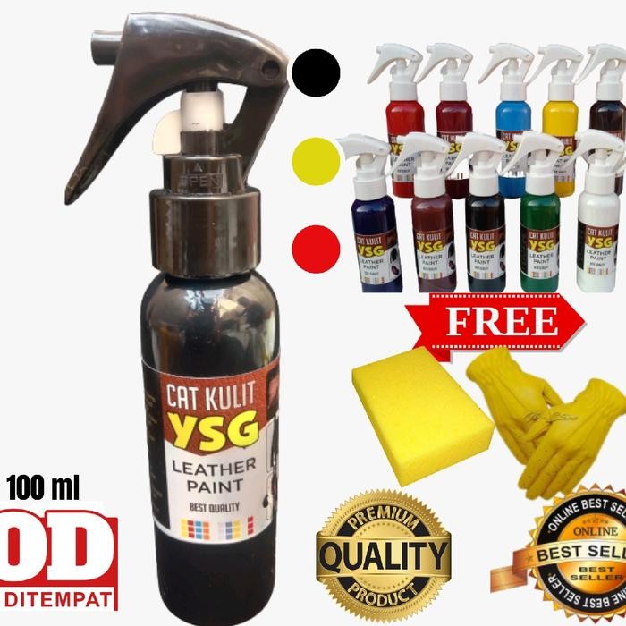 cat kulit asli warna hitam isi 100ml,cat jaket kulit,cat sepatu kulit,cat tas kulit dll