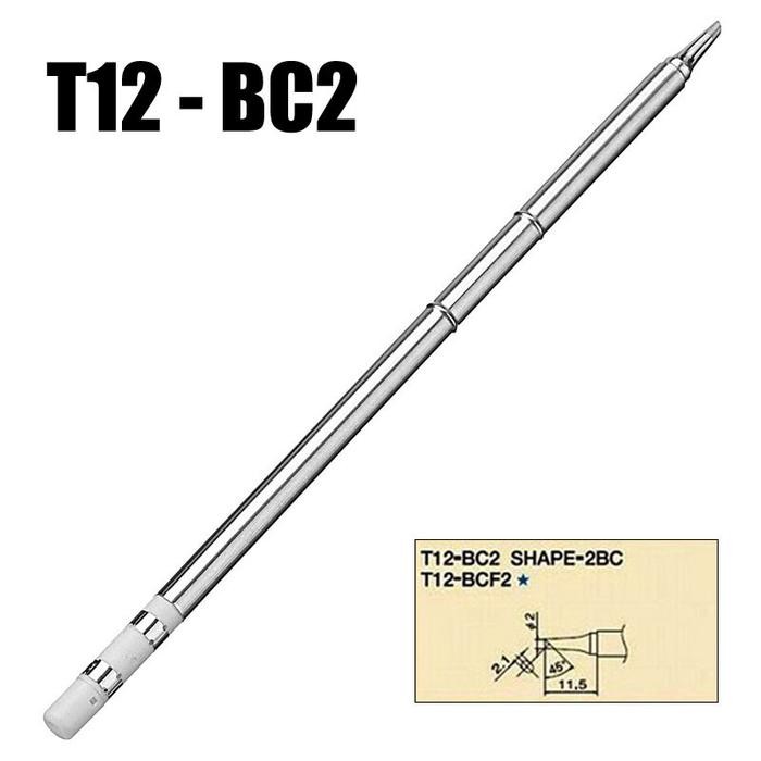 Ori T12-Bc2 Iron Tips For Hakko Soldering Rework Station Fx-951