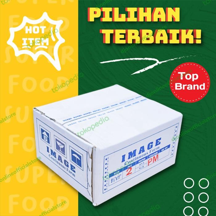 

NEW PRODUK KERTAS CONTINUOUS FORM ANTI MACET 2 PLY MEREK IMAGE WARUNG ARA67