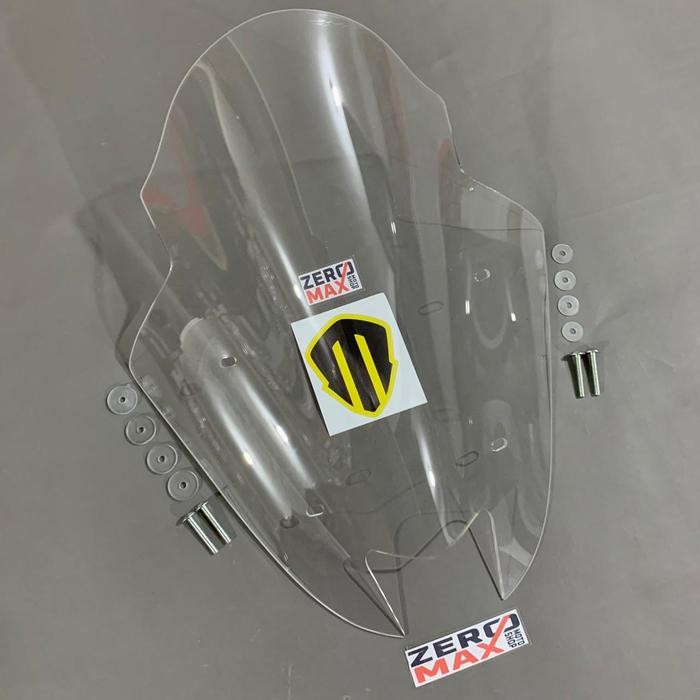 WINDSHIELD VISOR SECTBILL TIPE TDR CLEAR BENING POLOS YAMAHA NMAX OLD