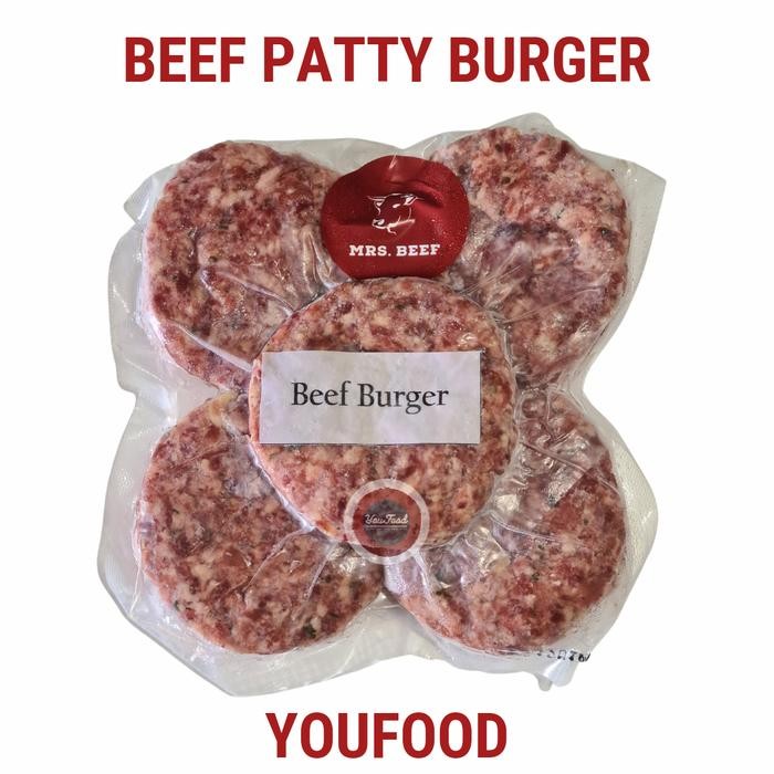 

Pilihan- Beef Patty Burger - Daging Sapi Import Wagyu