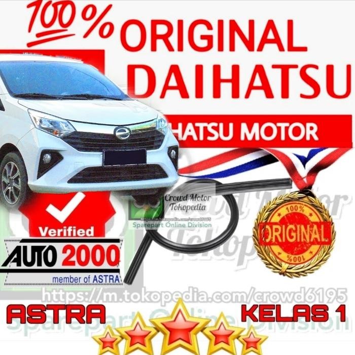 Bagus Karet Wiper Mobil Daihatsu Sigra Calya Sepasang Depan Ori Daihatsu Terlariss 