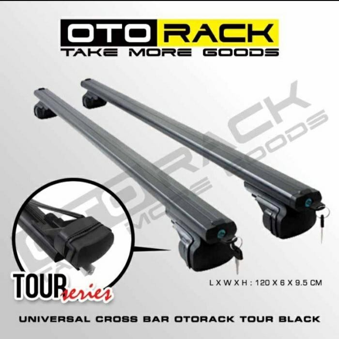 cross bar jepit roofrail otorack/cross bar otorack tour series