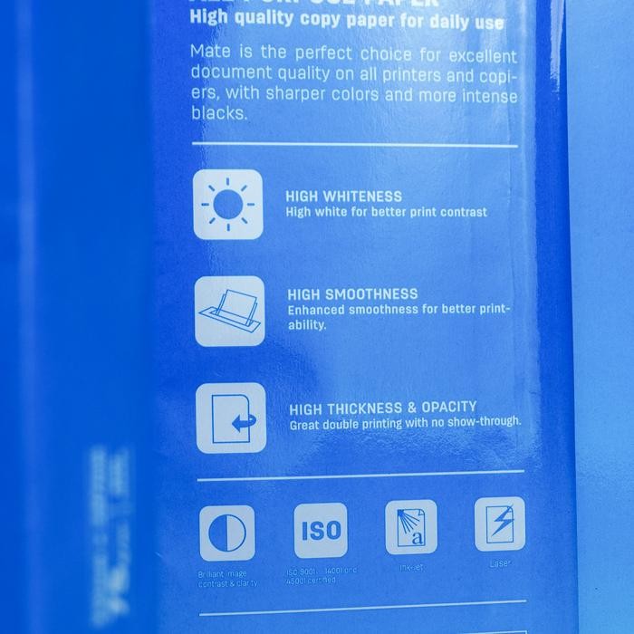 

Deli Copy Paper / Kertas Print Fotocopy A4/F4 75gsm 500 lembar Tebal Berkualitas E7770