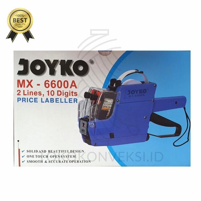 

TEMBAKAN LABEL 2 LINE MX-6600A MERK JOYKO
