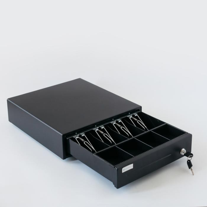 

SHARKPOS CD320 MINI CASH DRAWER 37X33 TEMPAT PENYIMPANAN UANG CD-320 LACI UANG KASIR KECIL RJ11