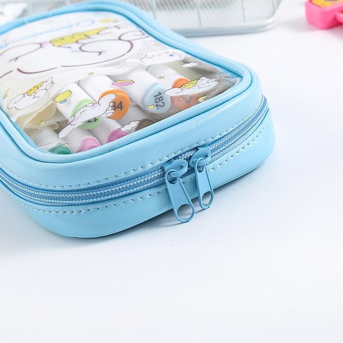 

PENCIL CASE KOTAK PENSIL AESTHETIC KOREA PREMIUM IMPORT KADO ANAK CEWE