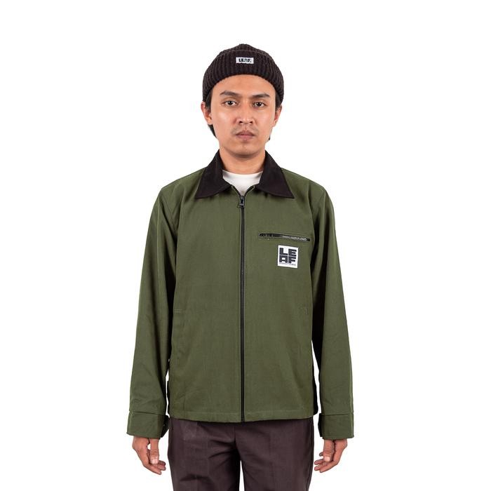 Pilihan- Leaf Classic Green/Black Work Jacket