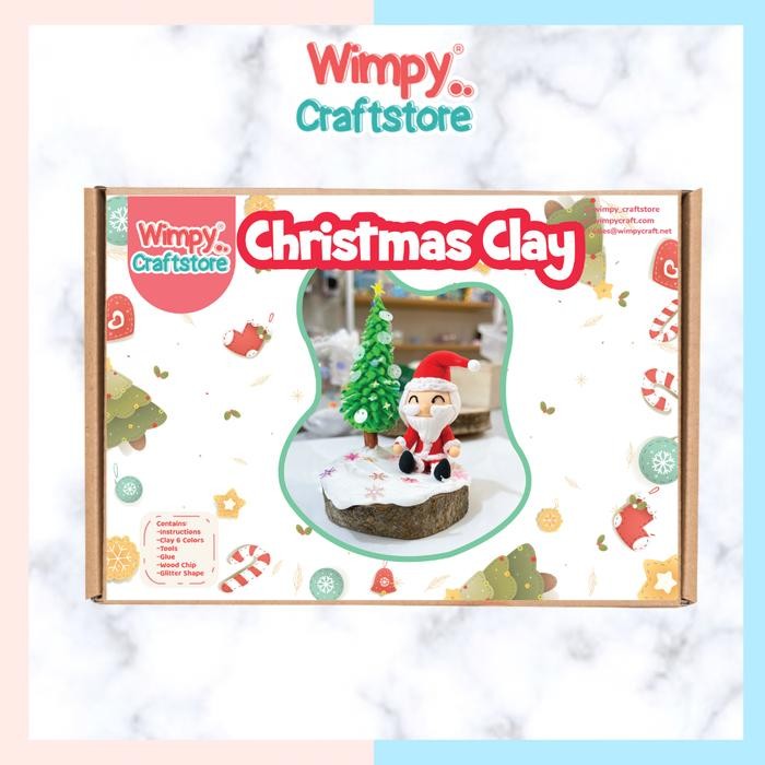 

NEW PRODUK WIMPY CRAFT KIT CHRISTMAS CLAY ART SET KERAJINAN DEKORASI HIASAN NATAL MAWAR-89