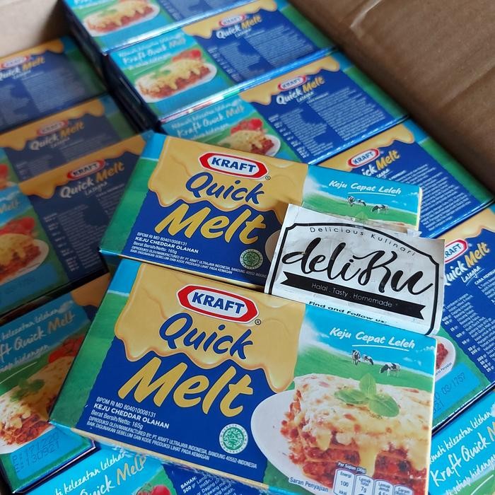 Pilihan- Kraft Quick Melt 165Gr/ Keju Kraft Quickmelt 165Gr/ Quick Melt Kraft