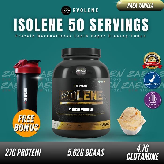 EVOLENE ISOLENE WHEY PROTEIN ISOLATE 50 SERVINGS