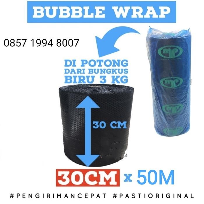 

Pilihan- Bubble Wrap Mulia Pack Hitam 30Cm 50M / Bubble Wrap Premium Tebal