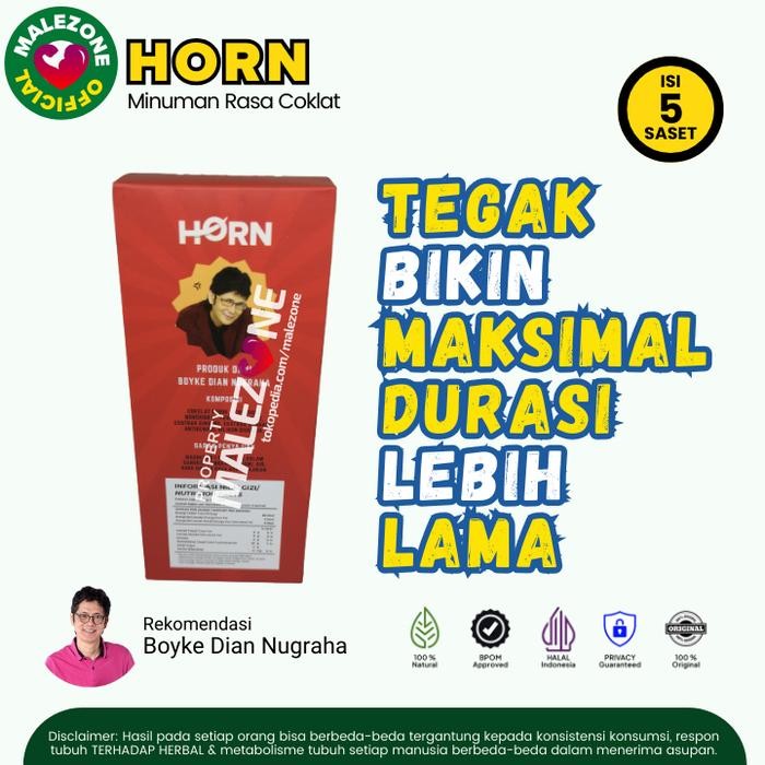 Horn Dr Boyke Obat Kuat Pria Tahan Vitalitas Stamina Lama