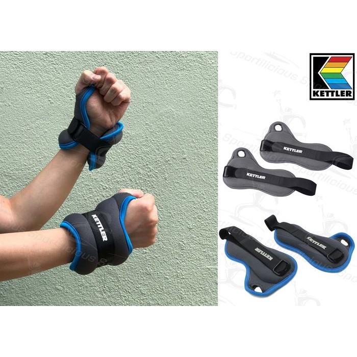 WRIST BANDS / PEMBERAT TANGAN KETTLER 1KG/PASANG