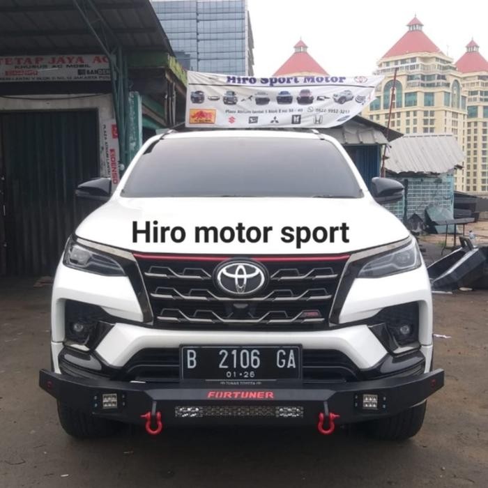 TANDUK BUMPER GRAND FORTUNER VNT CUSTOM TERLARIS