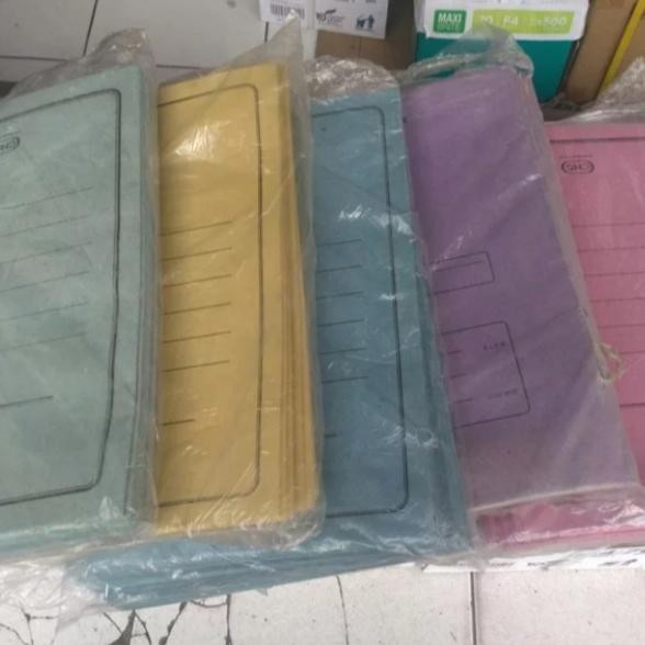 

(1 Pack)Map Kertas Murah/Map Kertas Isi 50/Map Kertas/Map Kabita/Map Karton Stationery