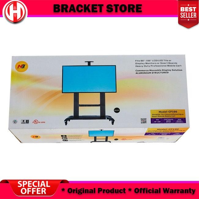 Bracket Standing Tv North Bayou Nb Cf-100 60 65 70 75 80 82 86 100 Inc