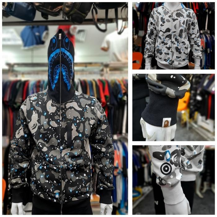 Jaket pria import - glow in the dark