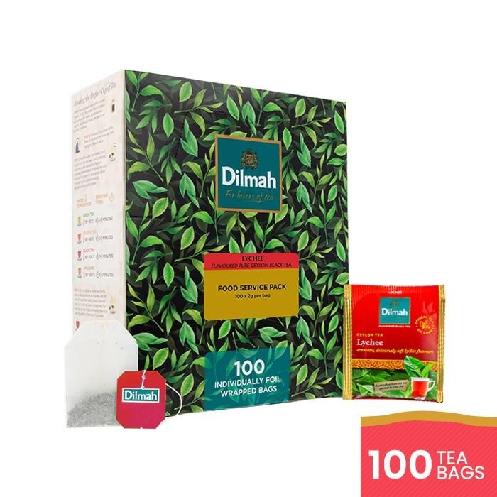 

Dilmah Foil Envelope Lychee 100s - Teh Celup