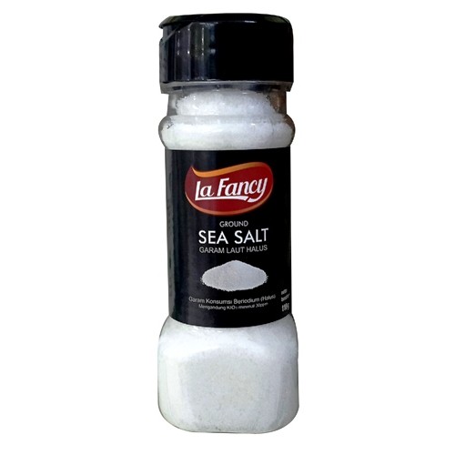 

S63599 LA FANCY GROUND SEA SALT HALUS GARAM 110GR MAJU BERSAMA (20250910)