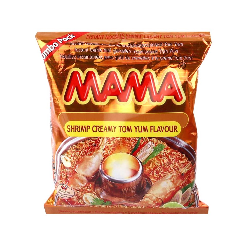 

S46555 MAMA SHRIMP CREAMY TOM YUM JUMBO MIE THAILAND BKS 90GR BKS MAJU BERSAMA (20250910)