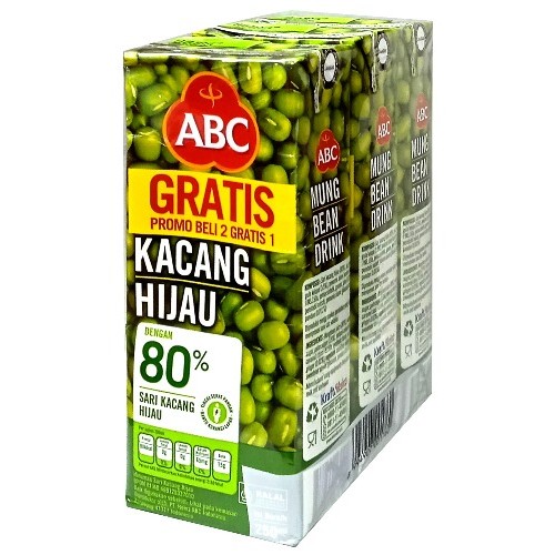 

S68268 ABC KACANG HIJAU BELI 2 GRATIS 1 JUICE 2X250GR BANDED MAJU BERSAMA (20250910)