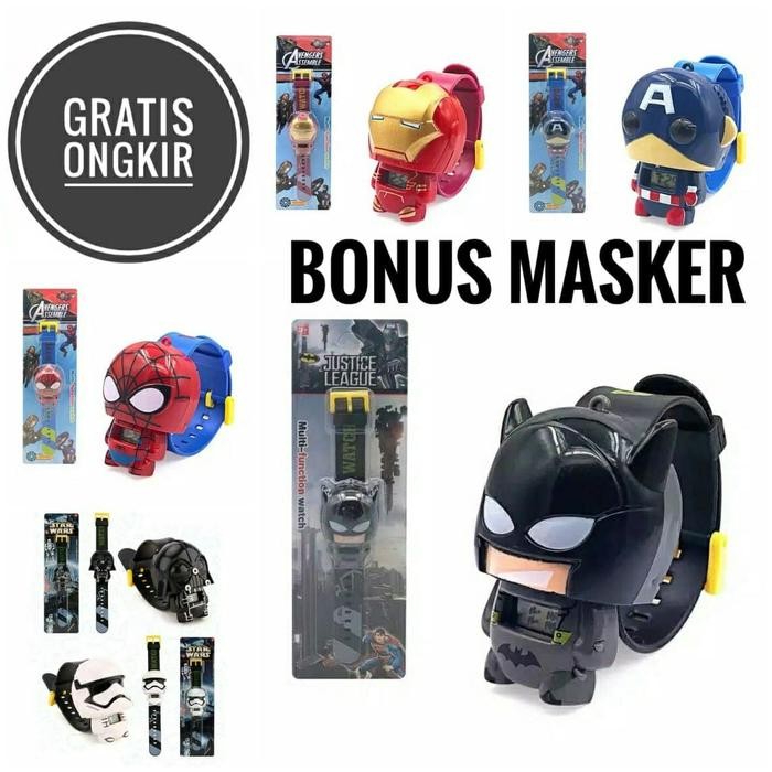 Pilihan- Jam Tangan Karakter Anak / Jam Tangan Anak Karakter