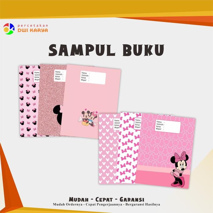 

Pilihan- [Paket] Sampul Buku Minnie Mouse 6 Lembar Sampul Buku Aesthetic