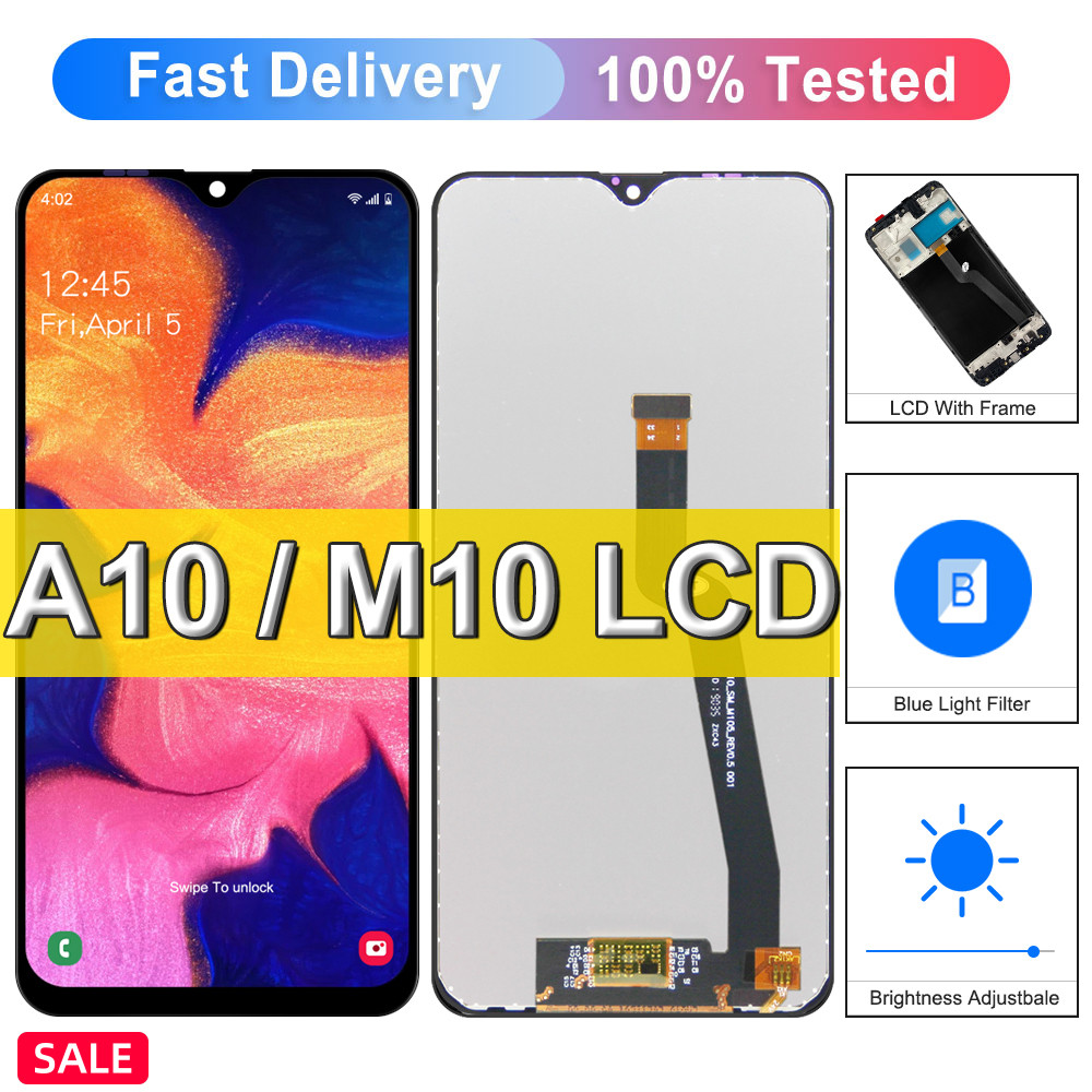 A10 Screen For Samsung Galaxy A10 LCD Display Touch Screen For Samsung A10 A105F A105G A105M A105FN 