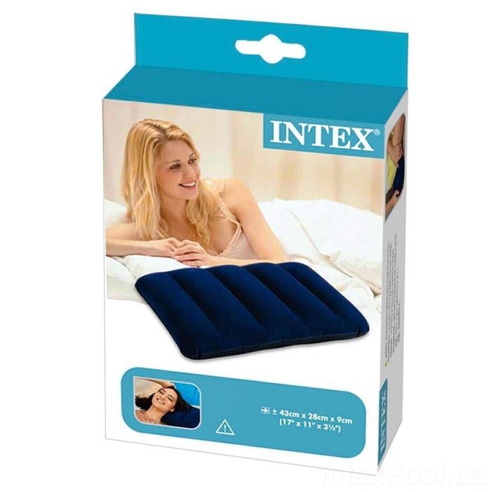 RJ Bantal Tiup Angin INTEX 68672 Inflatable Pillow